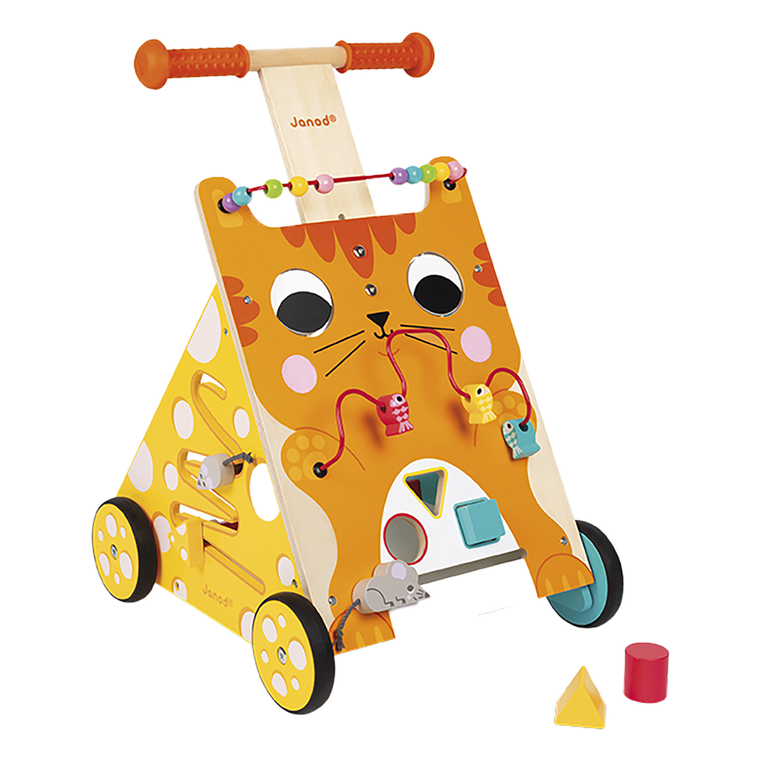 CHARIOT MULTI-ACTIVITES CHAT JANOD