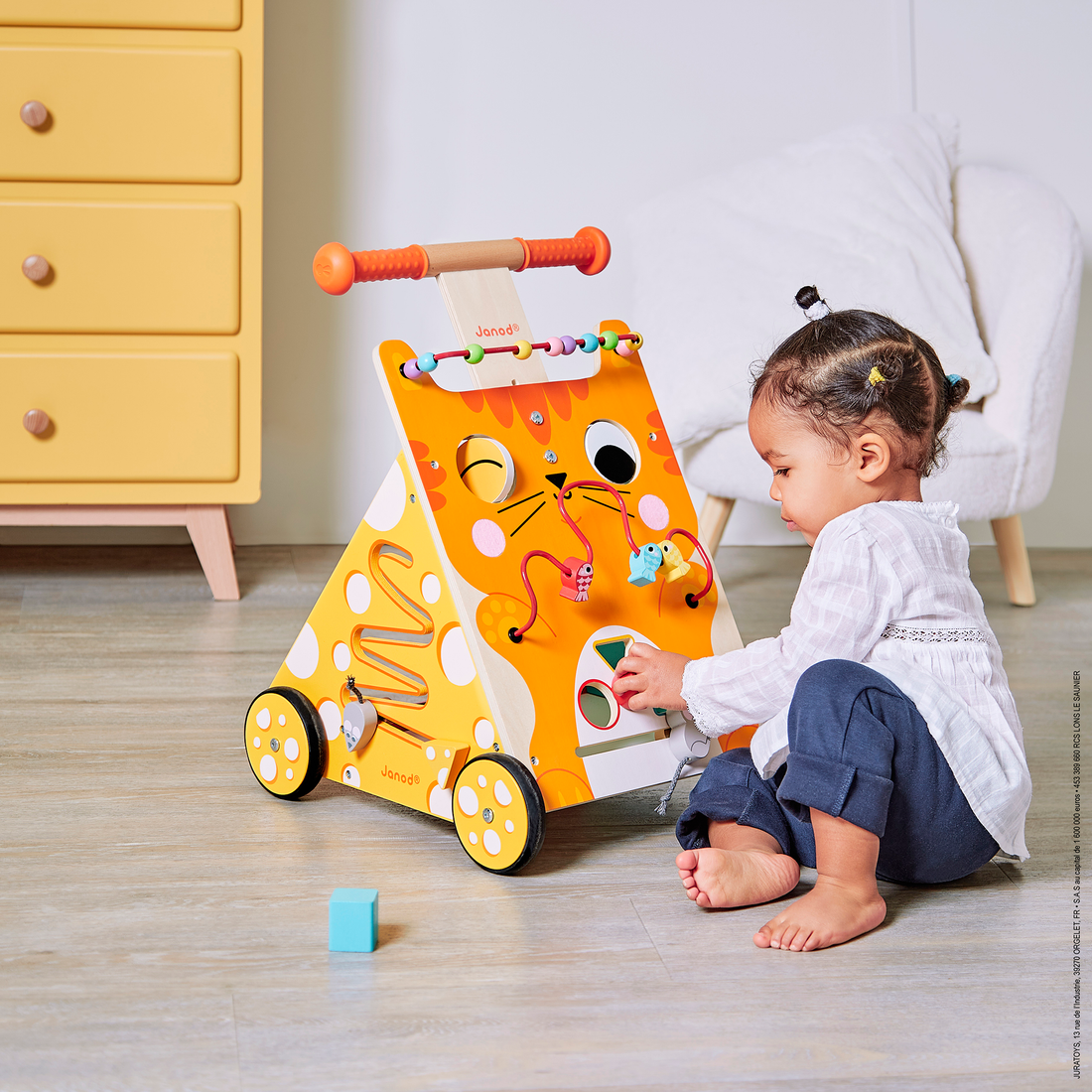 CHARIOT MULTI-ACTIVITES CHAT JANOD