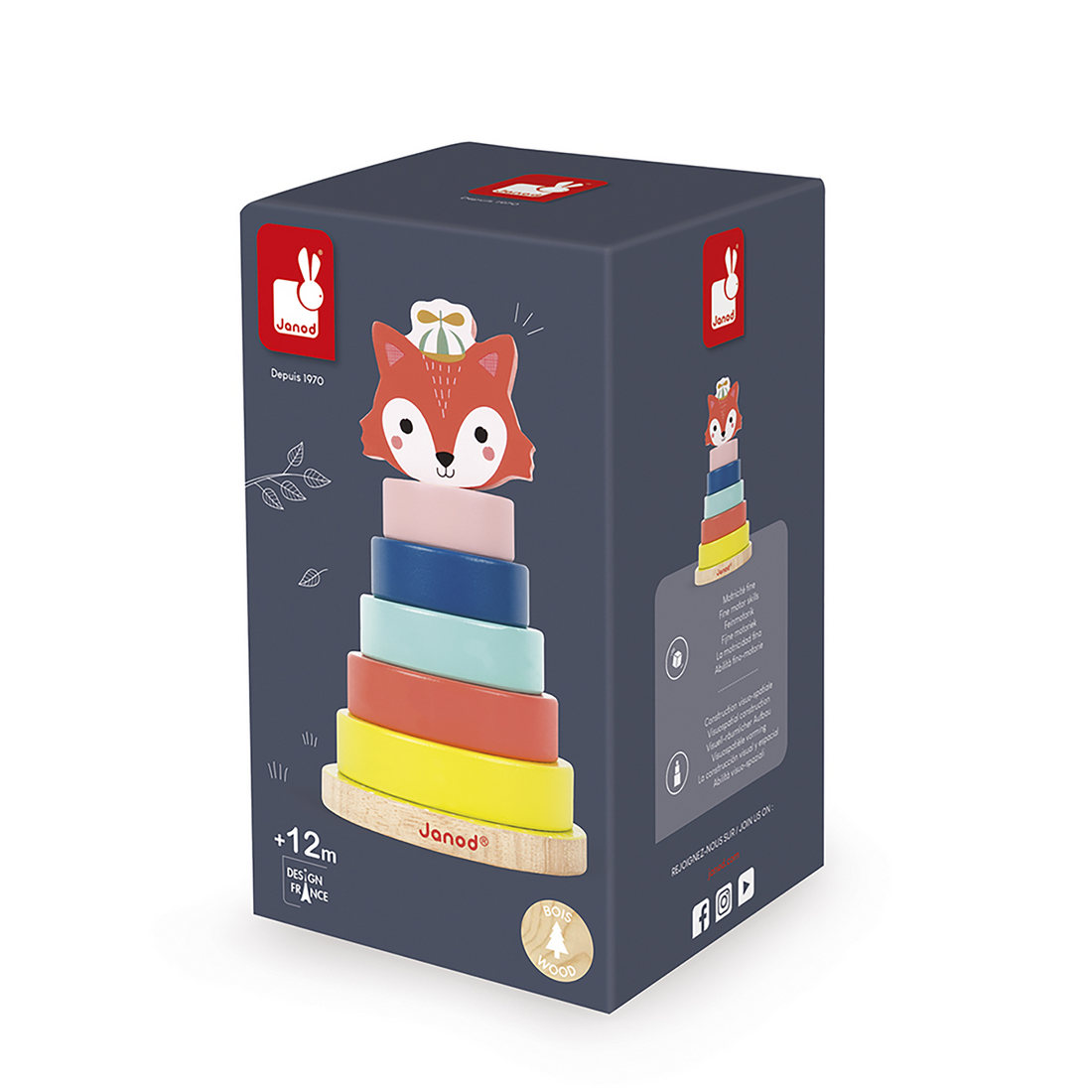 BABY FOREST - EMPILABLE RENARD JANOD