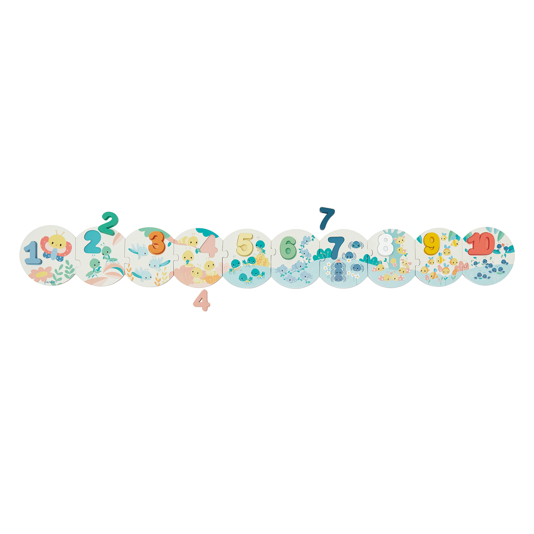 PURE - PUZZLE MES PREMIERS CHIFFRES JANOD PUZZLES