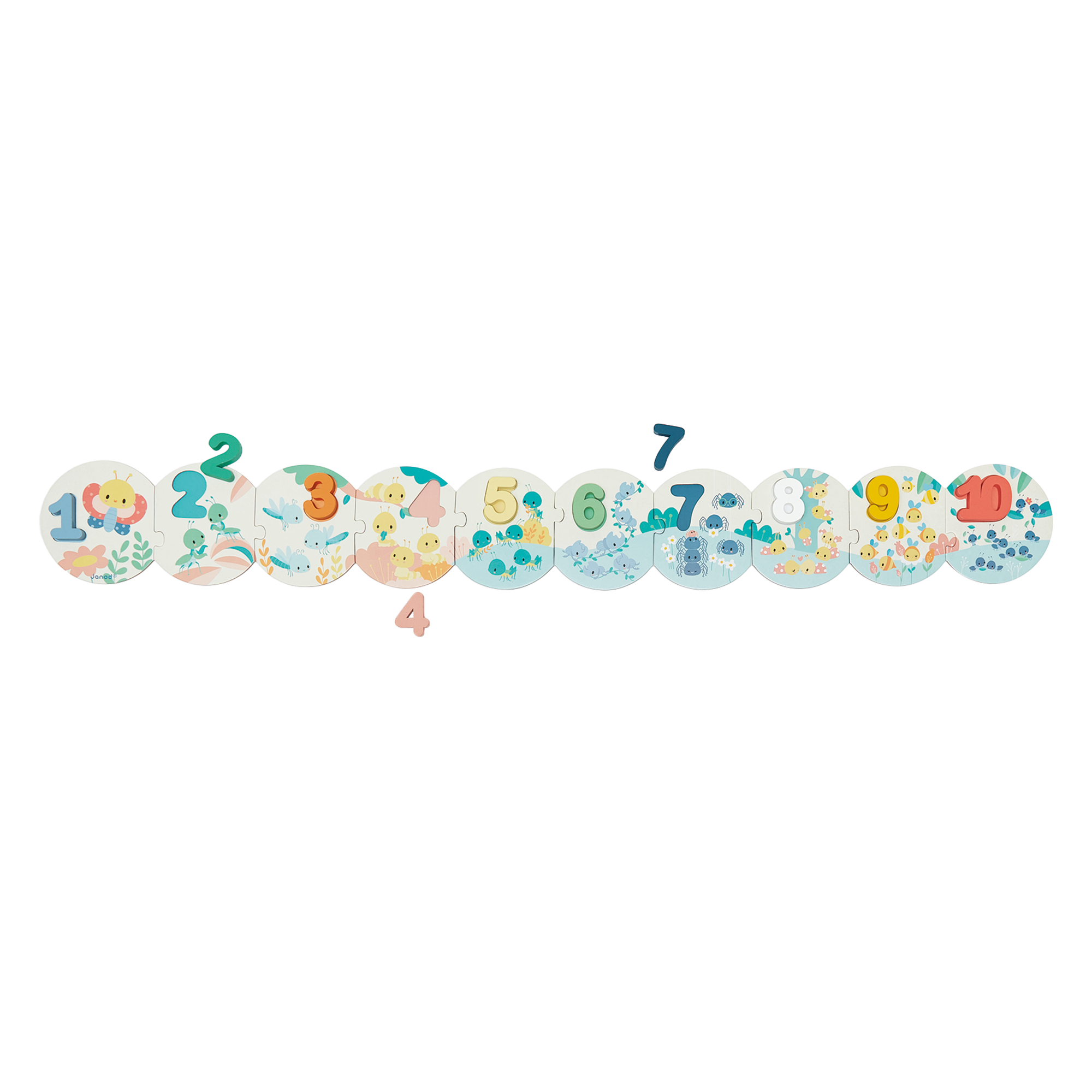 PURE - PUZZLE MES PREMIERS CHIFFRES JANOD PUZZLES