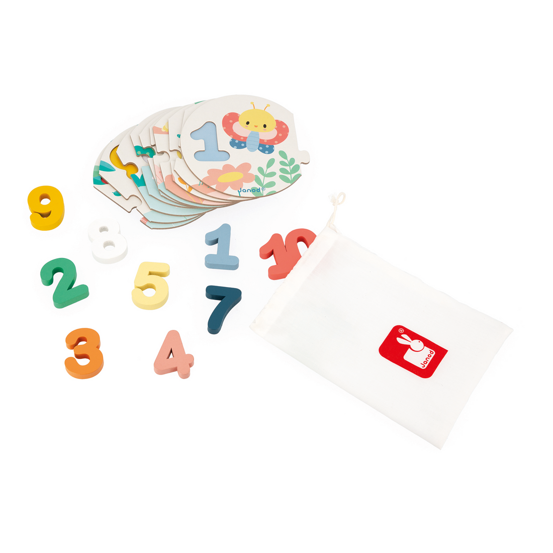 PURE - PUZZLE MES PREMIERS CHIFFRES JANOD PUZZLES