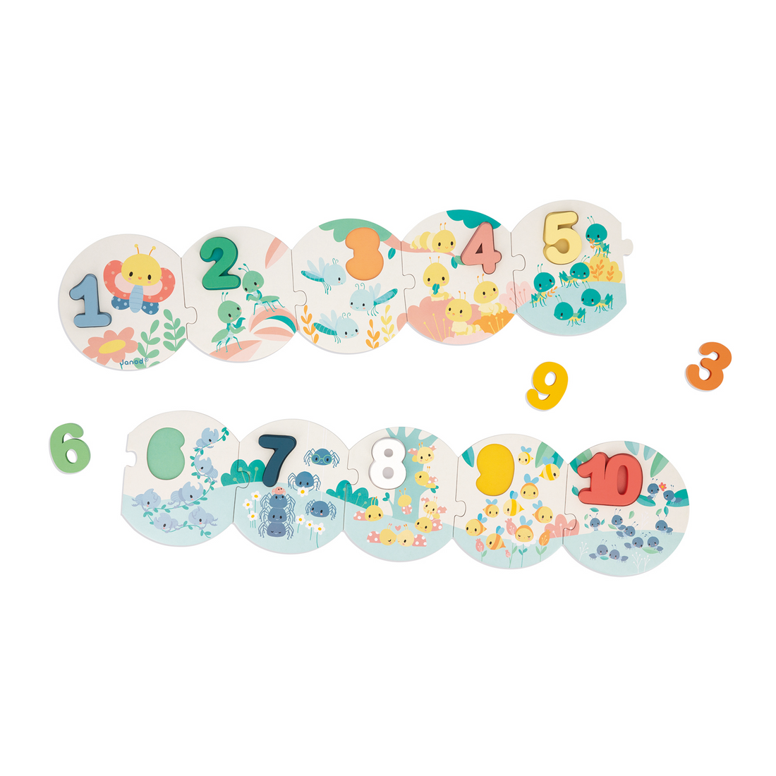 PURE - PUZZLE MES PREMIERS CHIFFRES JANOD PUZZLES