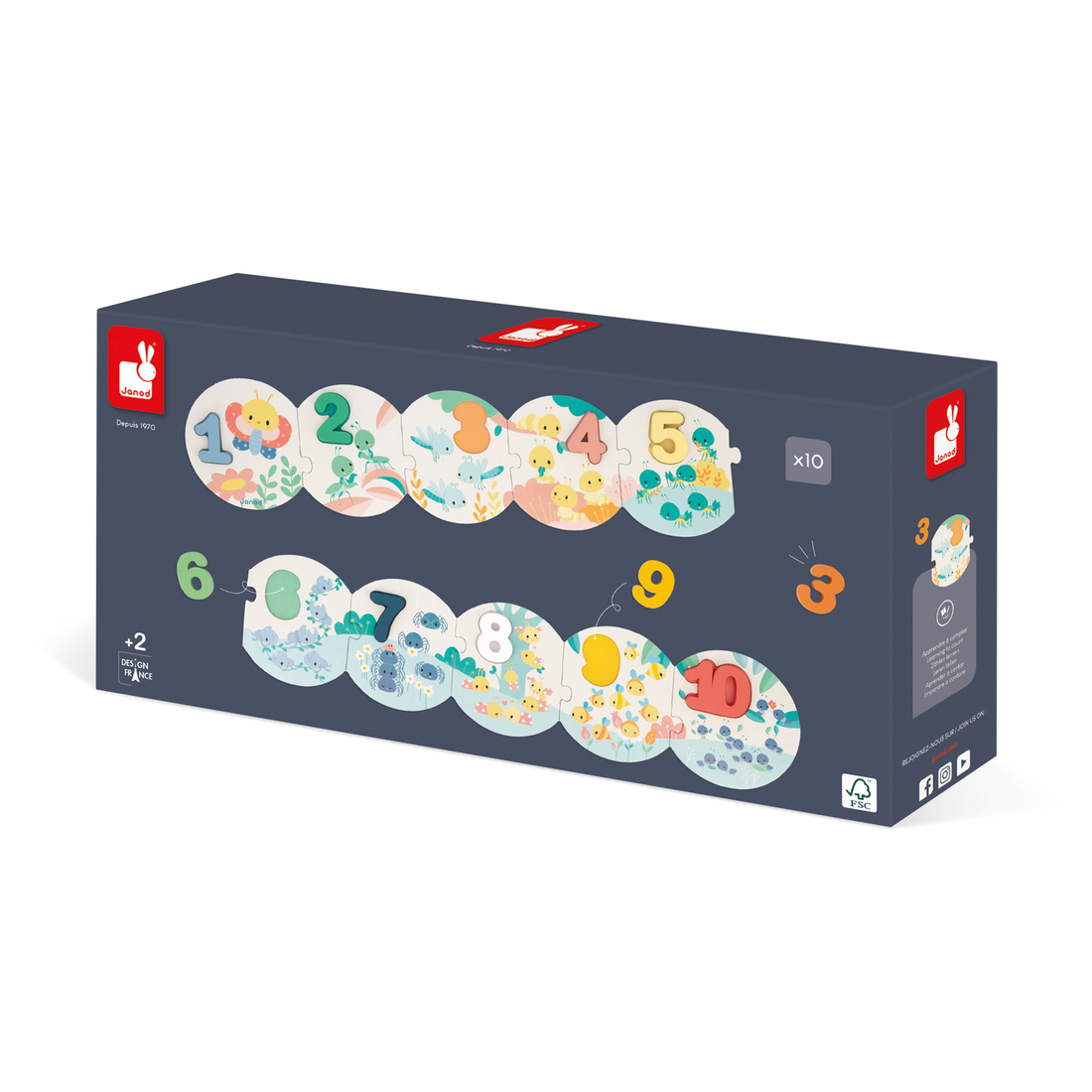 PURE - PUZZLE MES PREMIERS CHIFFRES JANOD PUZZLES