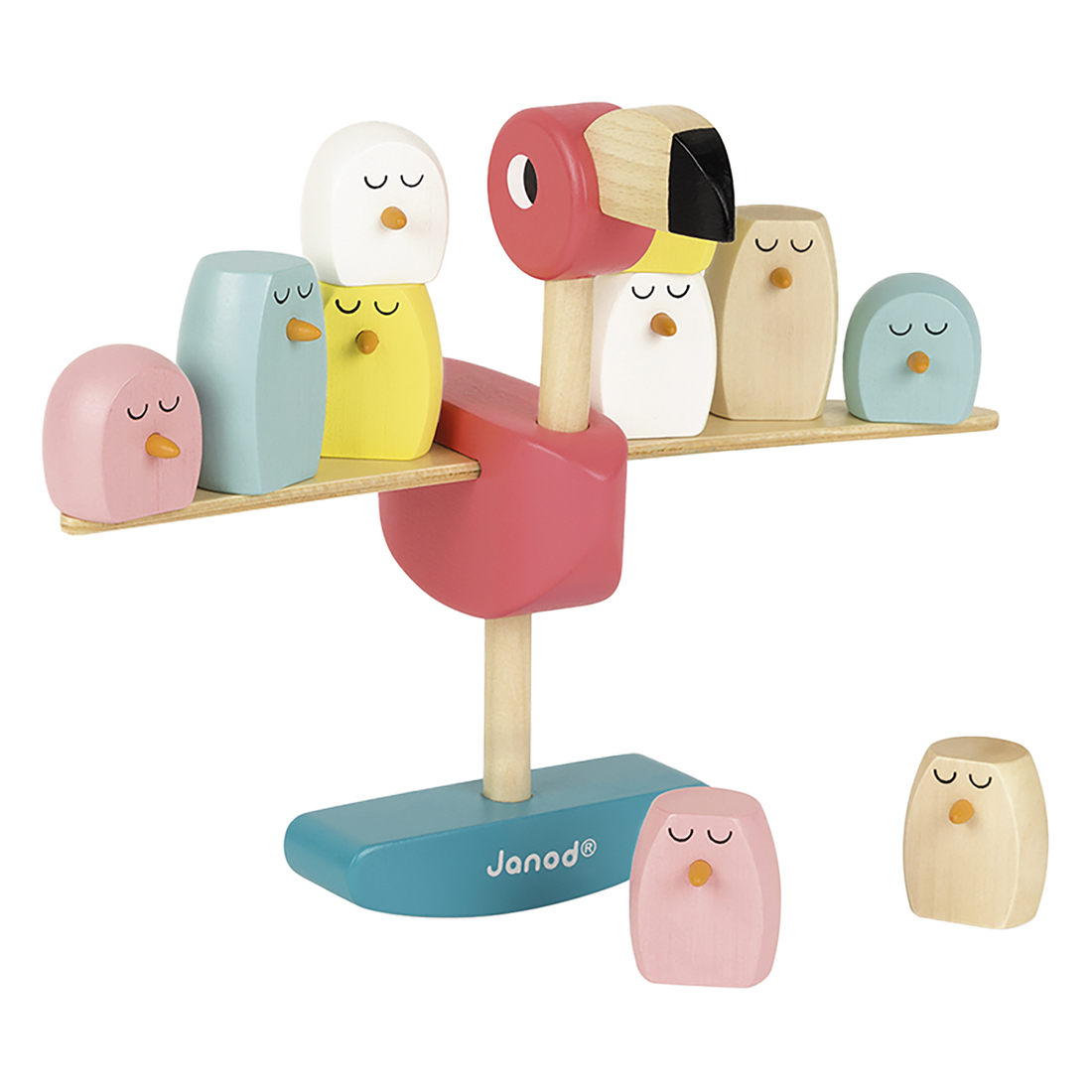 JEU D'ÉQUILIBRE FLAMAND ROSE JANOD