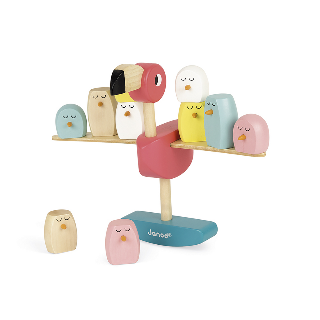 JEU D'ÉQUILIBRE FLAMAND ROSE JANOD
