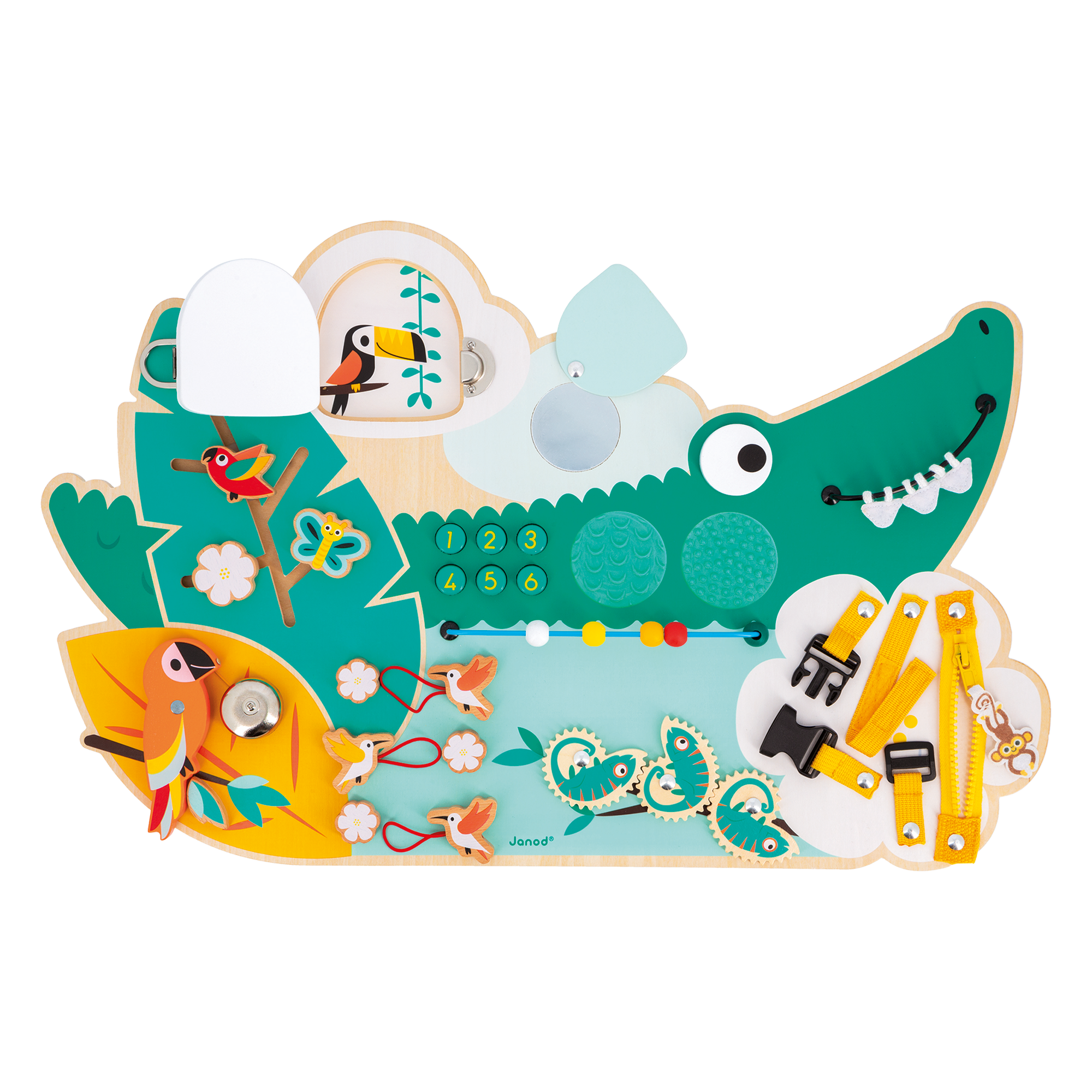 TROPIK: TABLEAU D'ACTIVITÉS CROCODILE JANOD