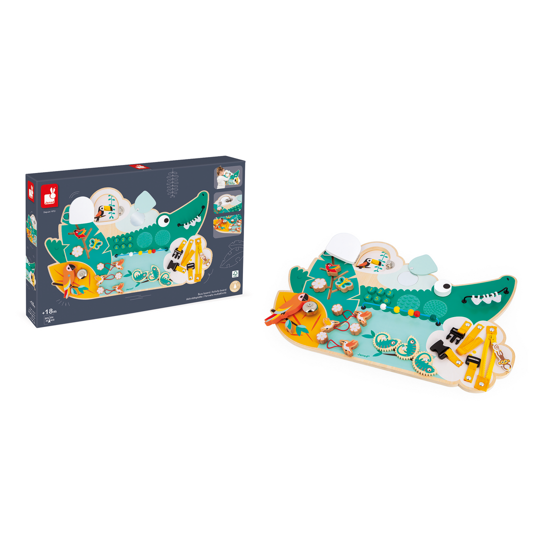 TROPIK: TABLEAU D'ACTIVITÉS CROCODILE JANOD