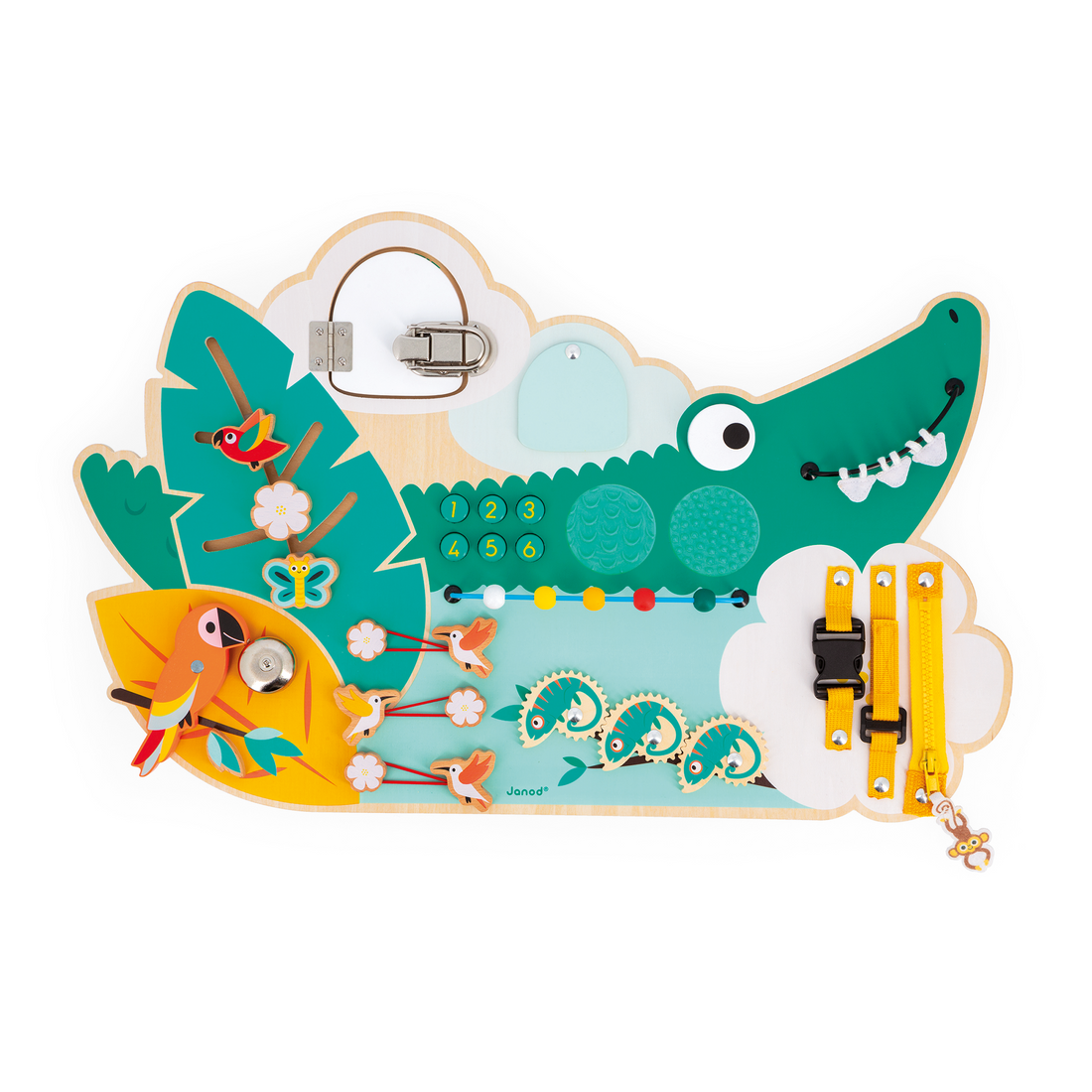 TROPIK: TABLEAU D'ACTIVITÉS CROCODILE JANOD