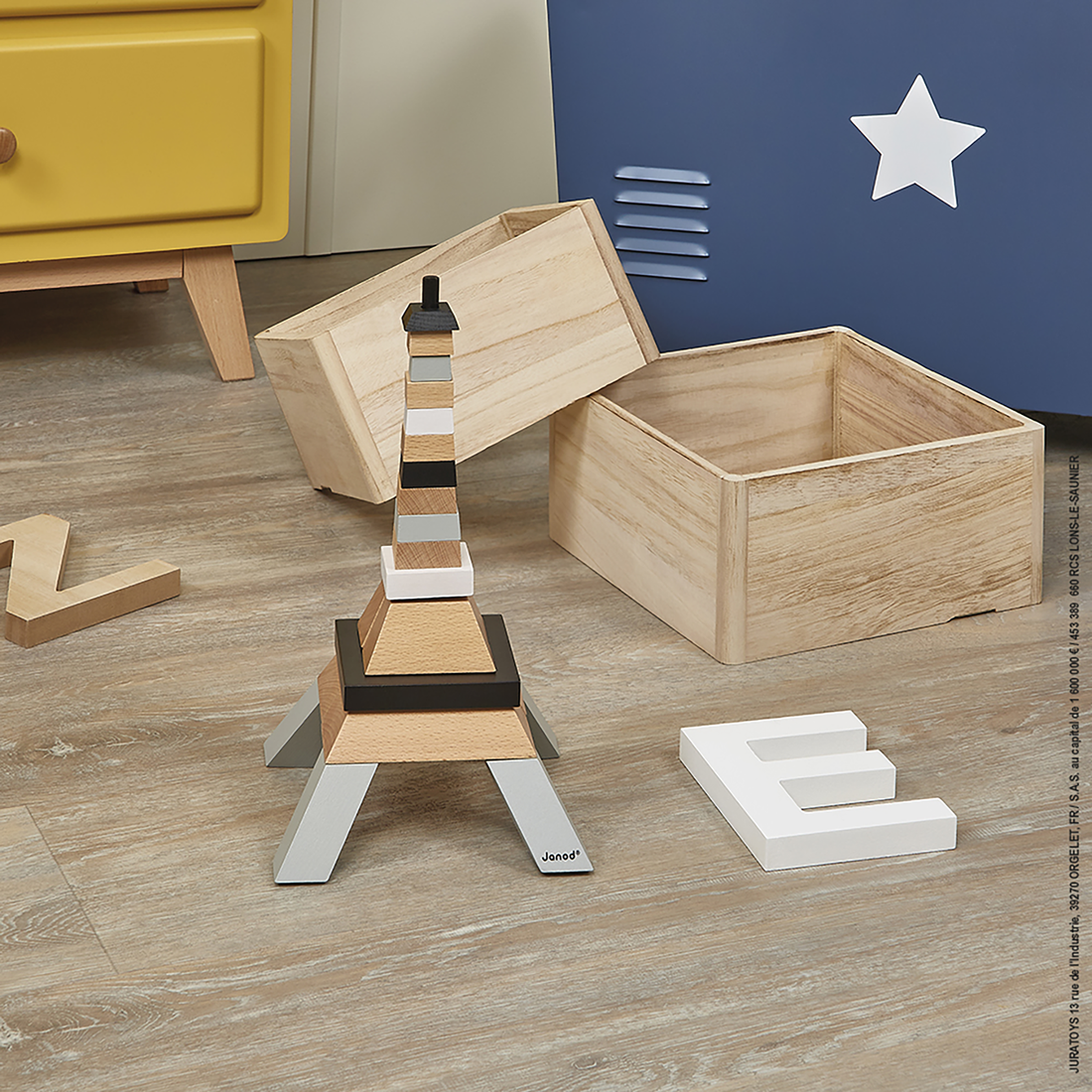 JEU DE CONSTRUCTION TOUR EIFFEL - 30.5 CM JANOD