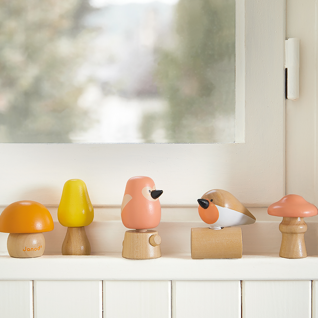 OISEAUX & CHAMPIGNONS À VISSER JANOD
