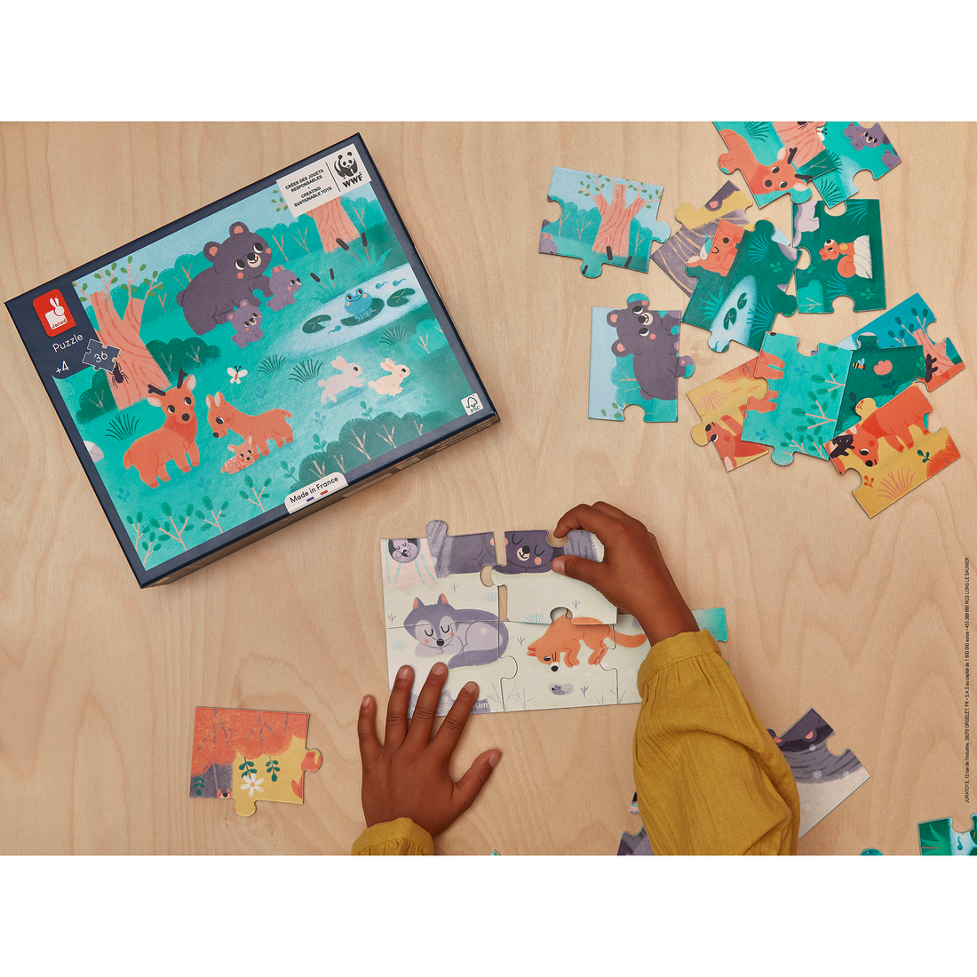 PZ36: PANORAMIQUE 4 SAISONS JANOD PUZZLES
