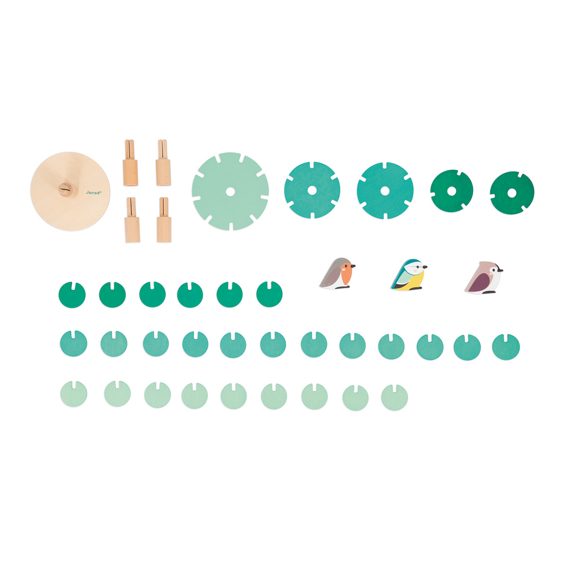 ARBRE À ASSEMBLER - 37pcs JANOD