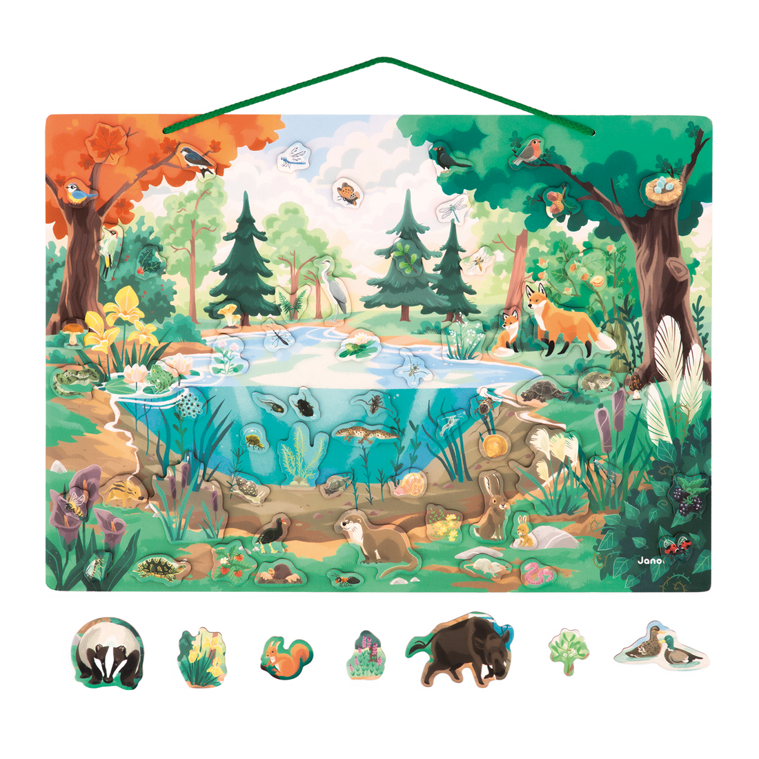 TABLEAU MAGNÉTIQUE - LA FORÊT JANOD