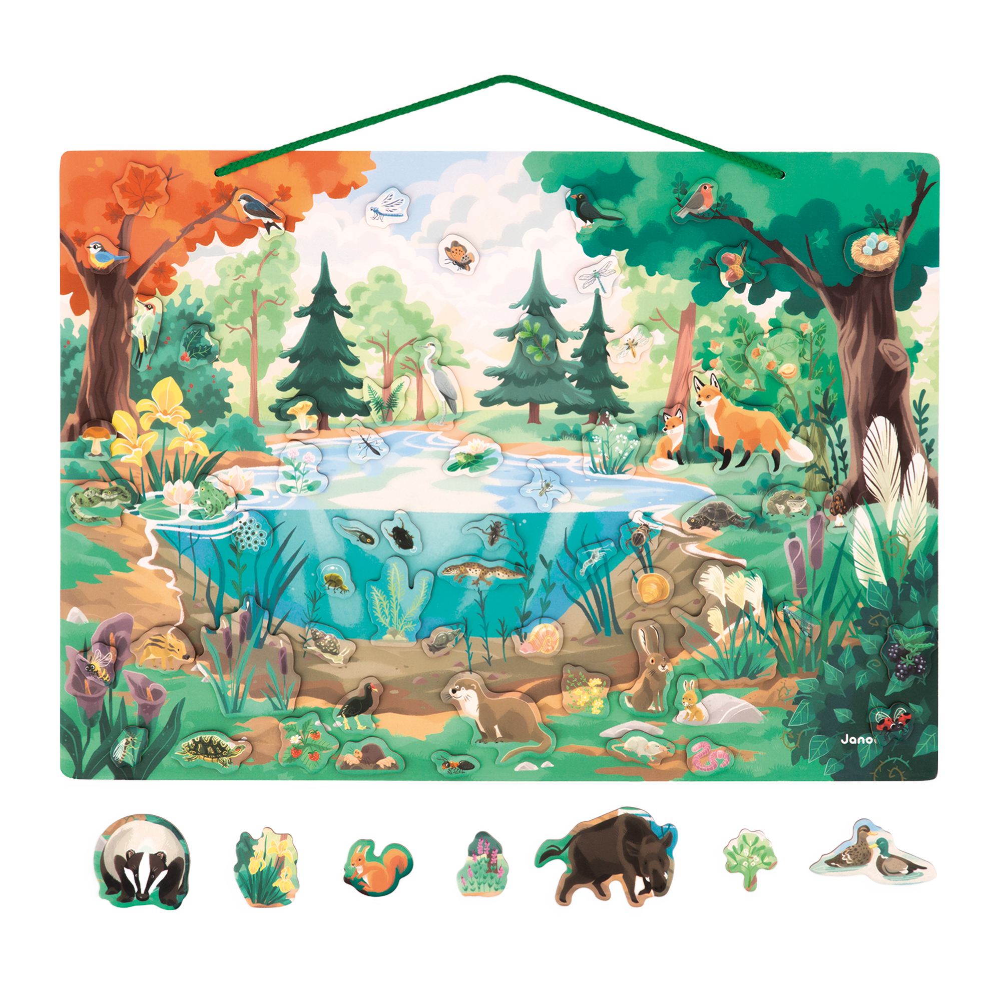 TABLEAU MAGNÉTIQUE - LA FORÊT JANOD