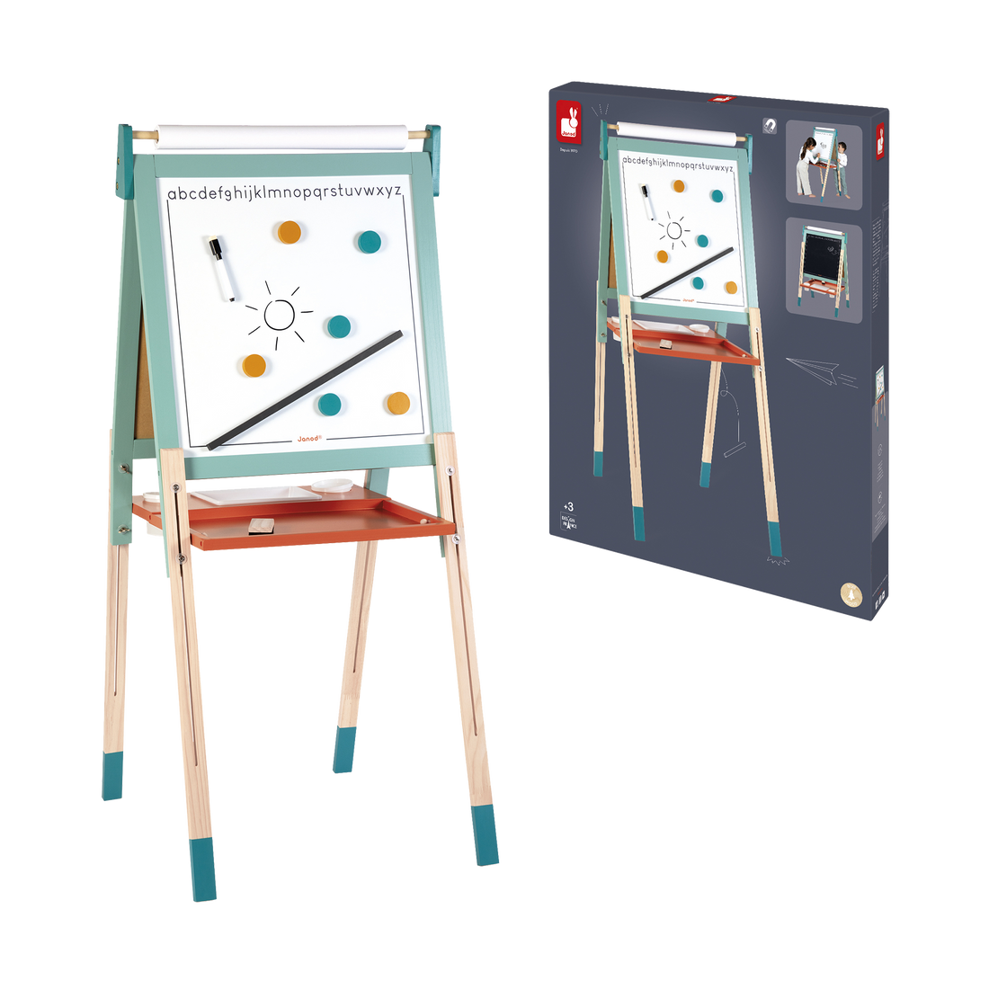 TABLEAU MAGNÉTIQUE ÉVOLUTIF / CHEVALET JANOD