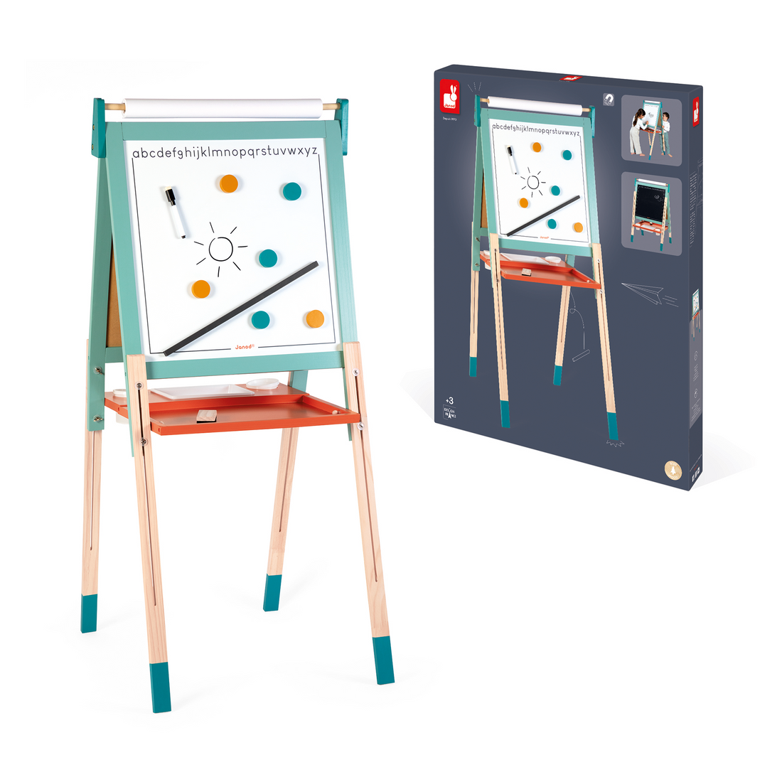 TABLEAU MAGNÉTIQUE ÉVOLUTIF / CHEVALET JANOD