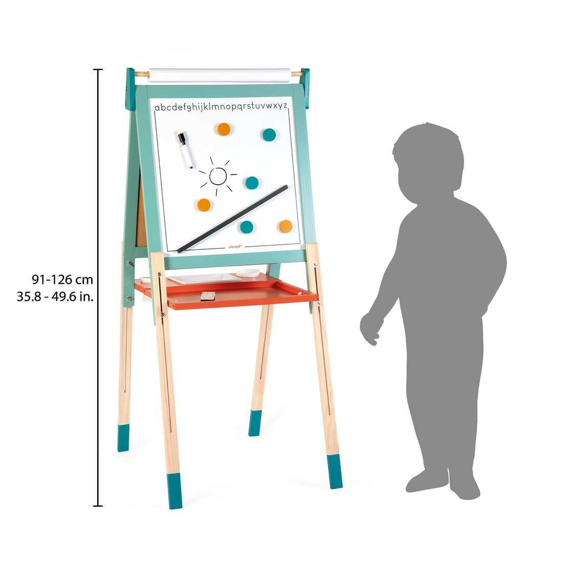 TABLEAU MAGNÉTIQUE ÉVOLUTIF / CHEVALET JANOD