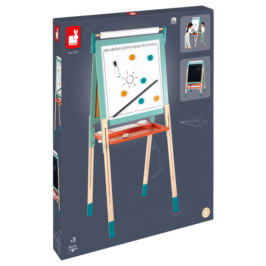 TABLEAU MAGNÉTIQUE ÉVOLUTIF / CHEVALET JANOD