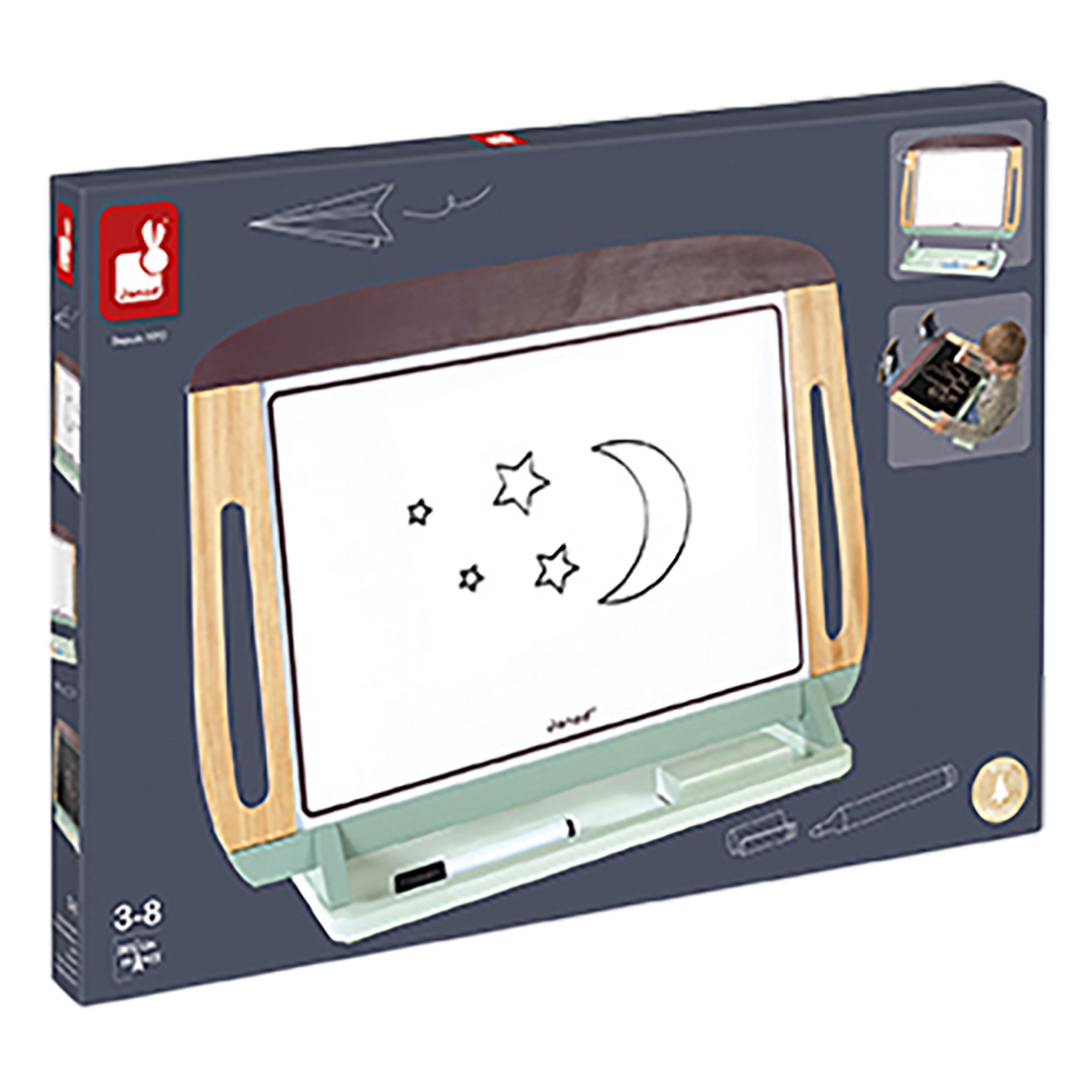 TABLETTE BLANCHE ET À CRAIE JANOD