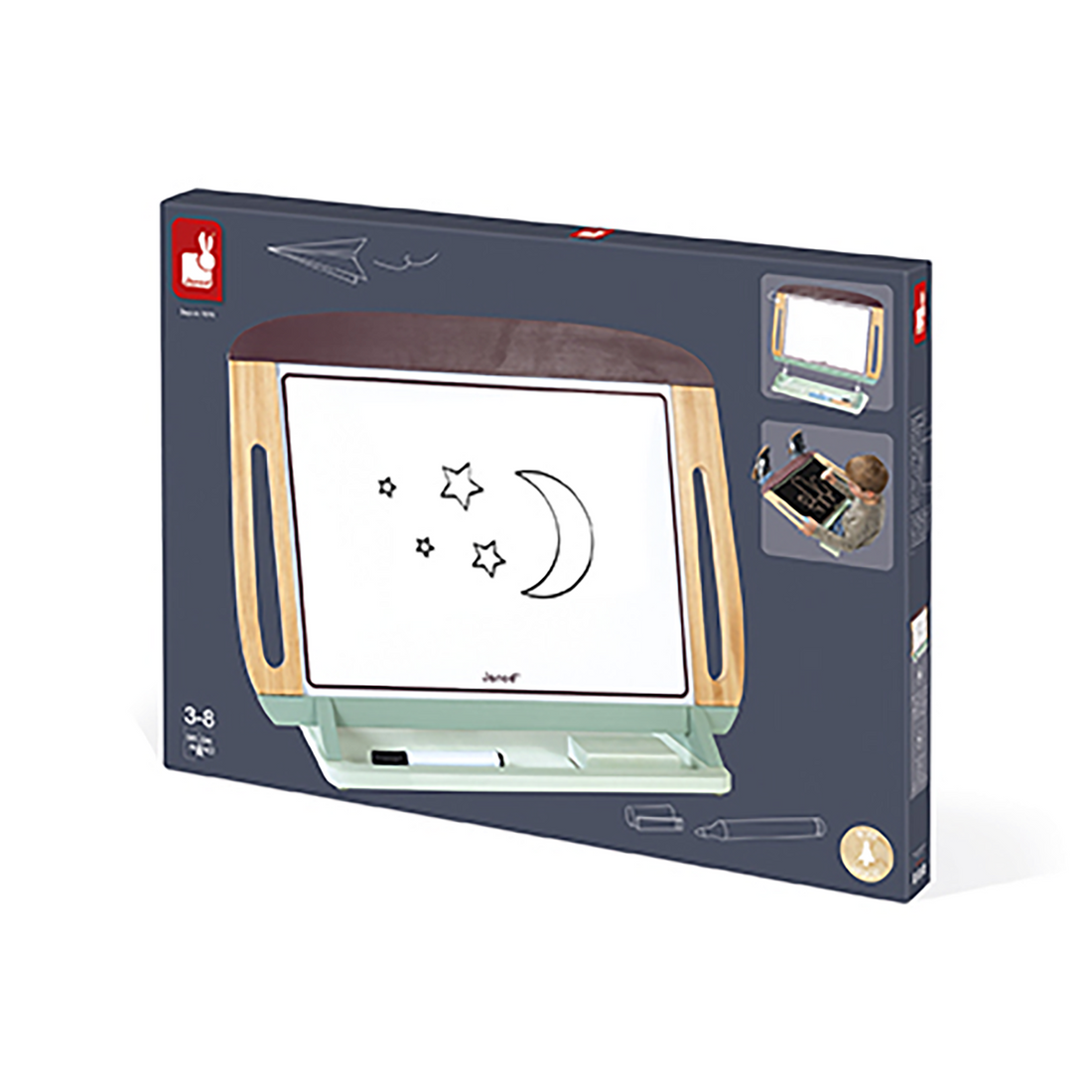 TABLETTE BLANCHE ET À CRAIE JANOD