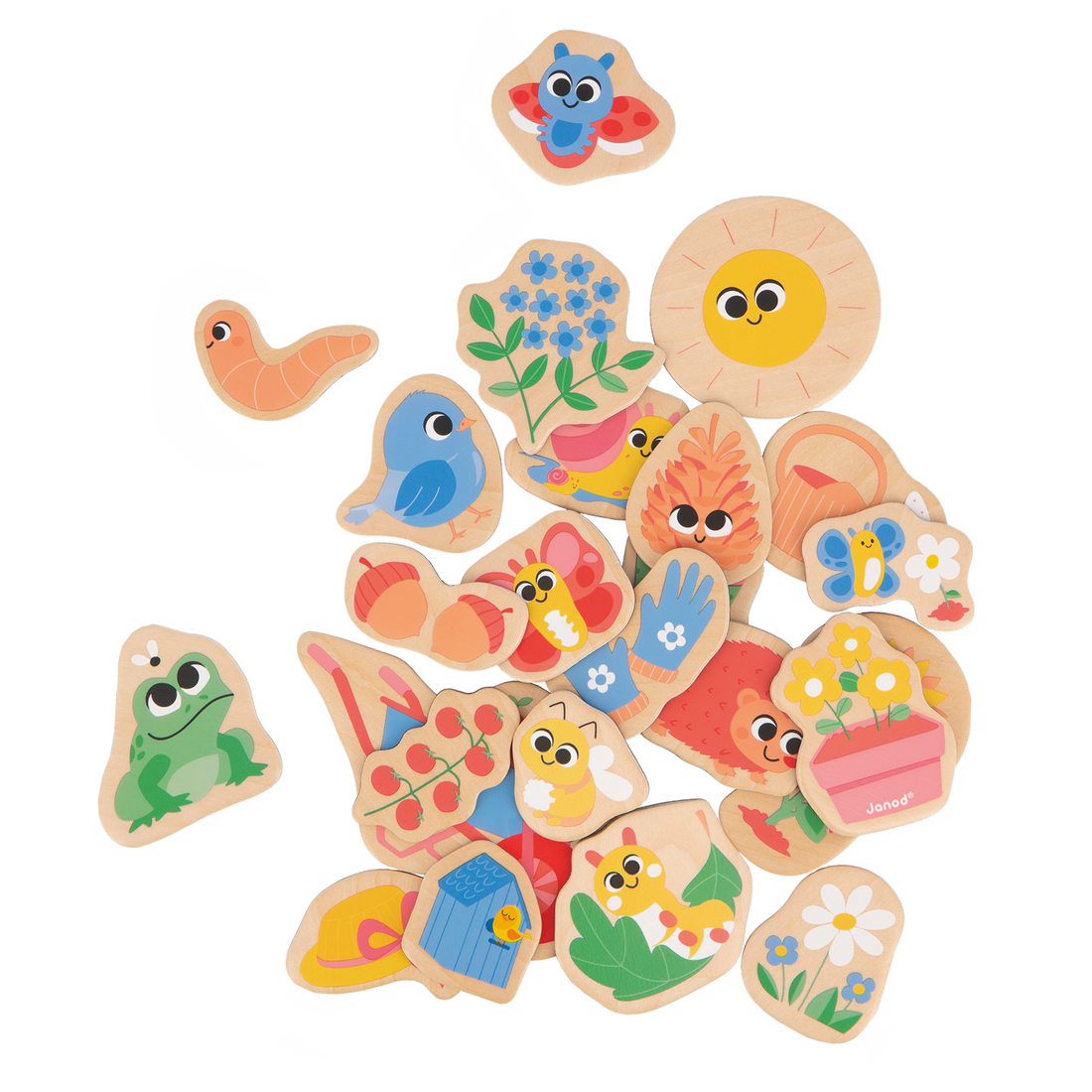 AIMANTS JARDIN - 24pcs JANOD