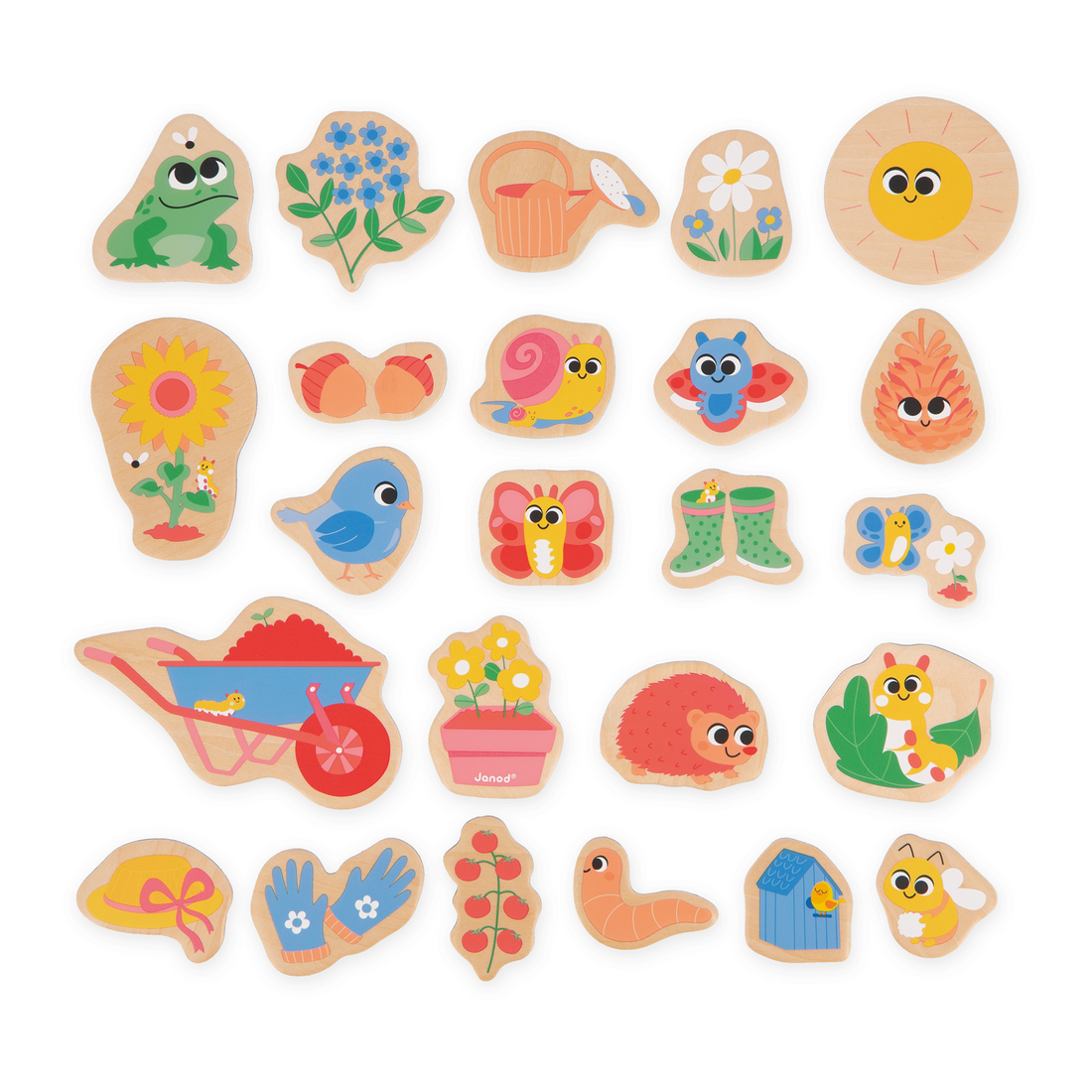 AIMANTS JARDIN - 24pcs JANOD