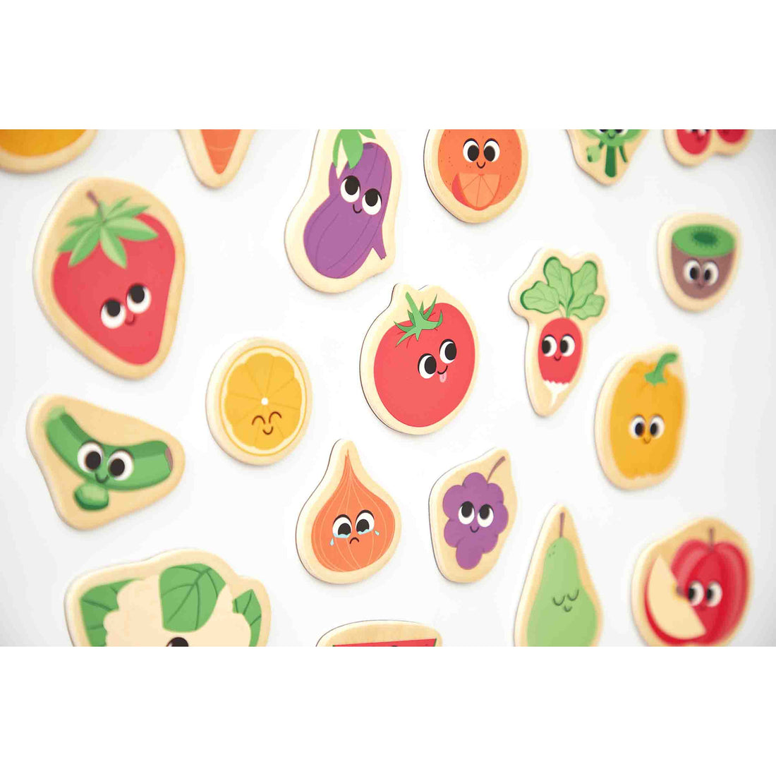 AIMANTS FRUITS & LÉGUMES - 24pcs JANOD