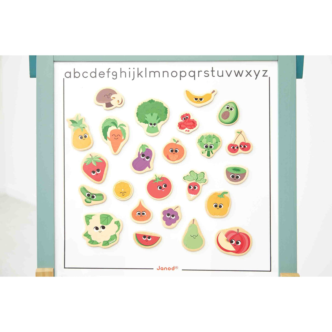 AIMANTS FRUITS & LÉGUMES - 24pcs JANOD