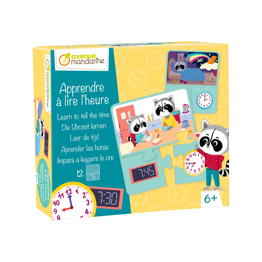 JEU ÉDUCATIF- APPRENDRE À LIRE L'HEURE