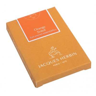 Boite De 7 Maxi Cartouches-Orange Soleil J.HERBIN