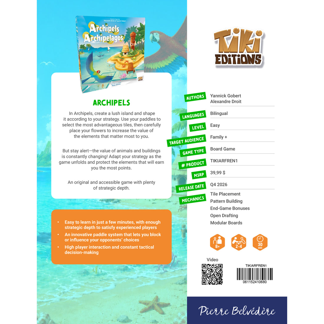 ARCHIPELS - TIKI EDITIONS