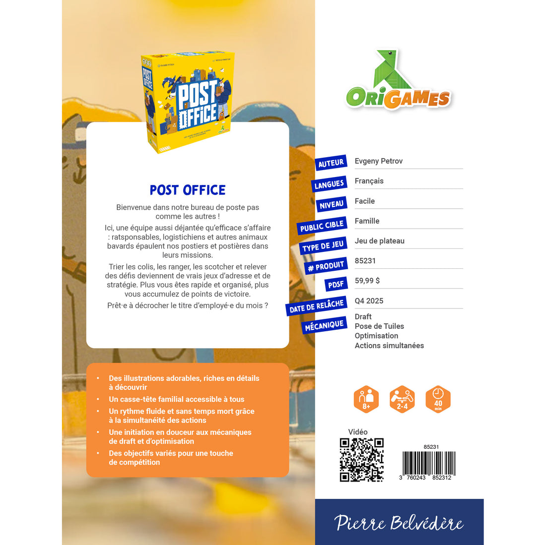 POST OFFICE (FR) ORIGAMES