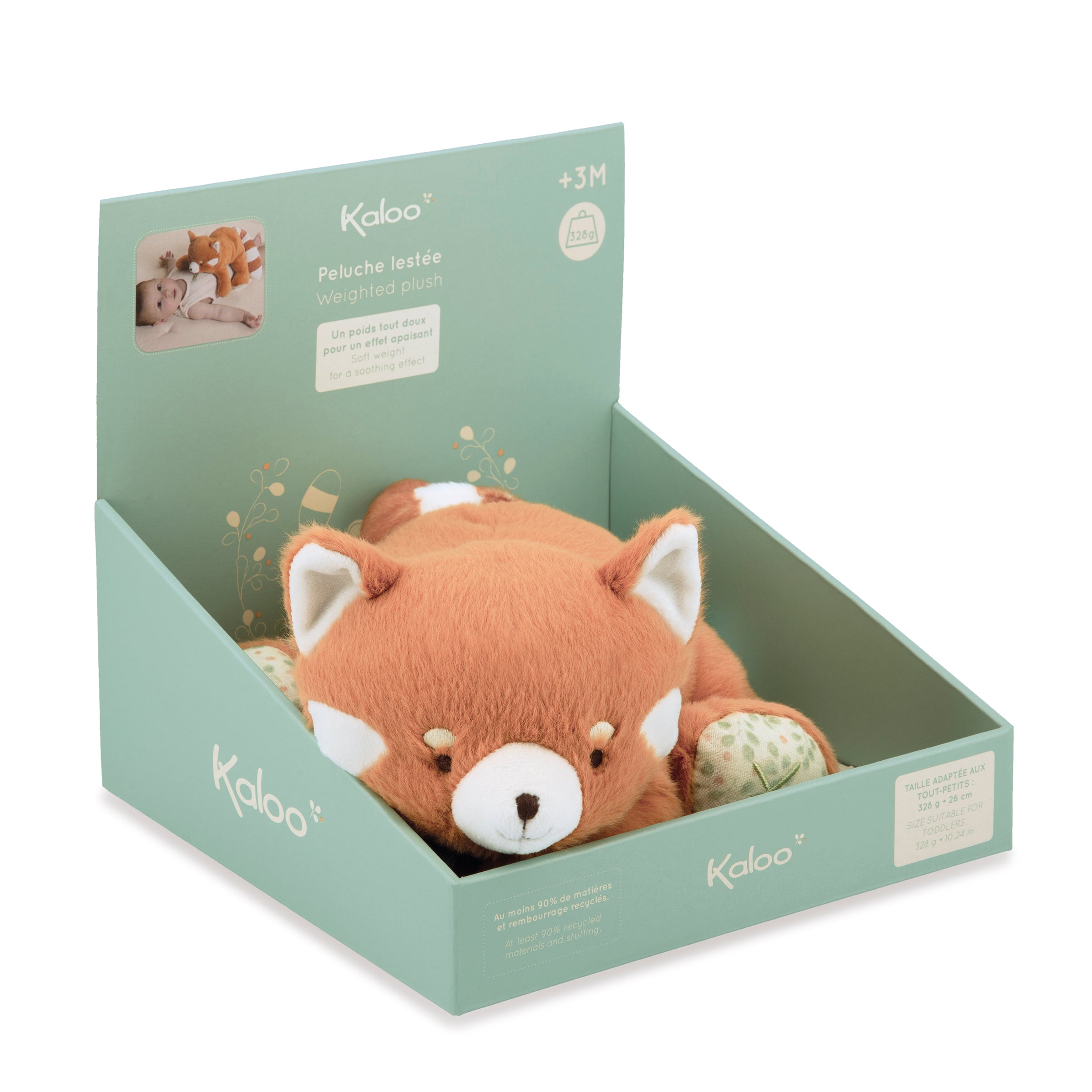 PETIT SONGE: PELUCHE LESTE - PANDA ROUX KALOO
