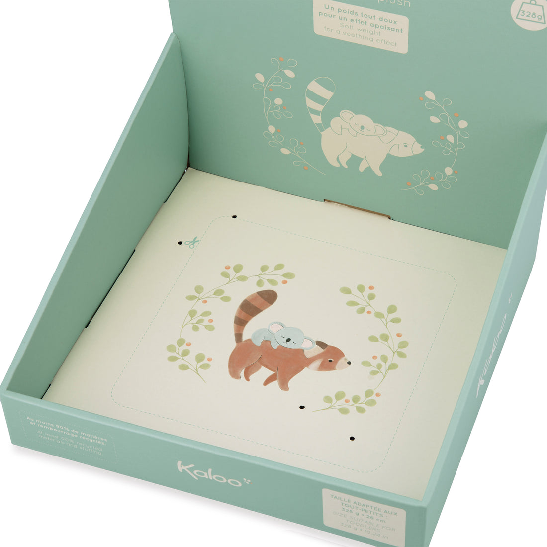 PETIT SONGE: PELUCHE LESTE - PANDA ROUX KALOO