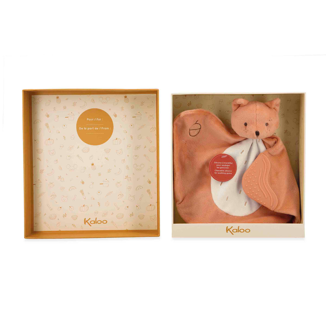 GRIGNOTI: DOUDOU DE DENTITION - ÉCURUEIL KALOO