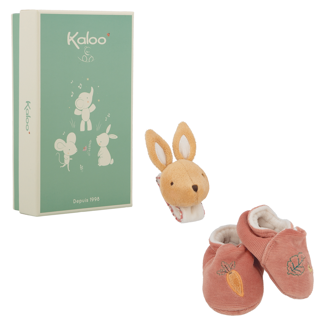BRACELET SONORE & PANTOUFLES - LAPIN KALOO