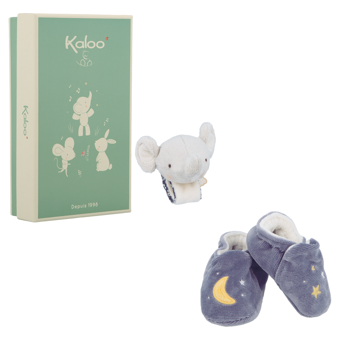 BRACELET SONORE & PANTOUFLES - ÉLÉPHANT KALOO