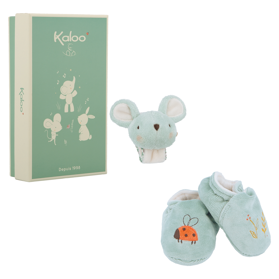 BRACELET SONORE & PANTOUFLES - SOURIS KALOO
