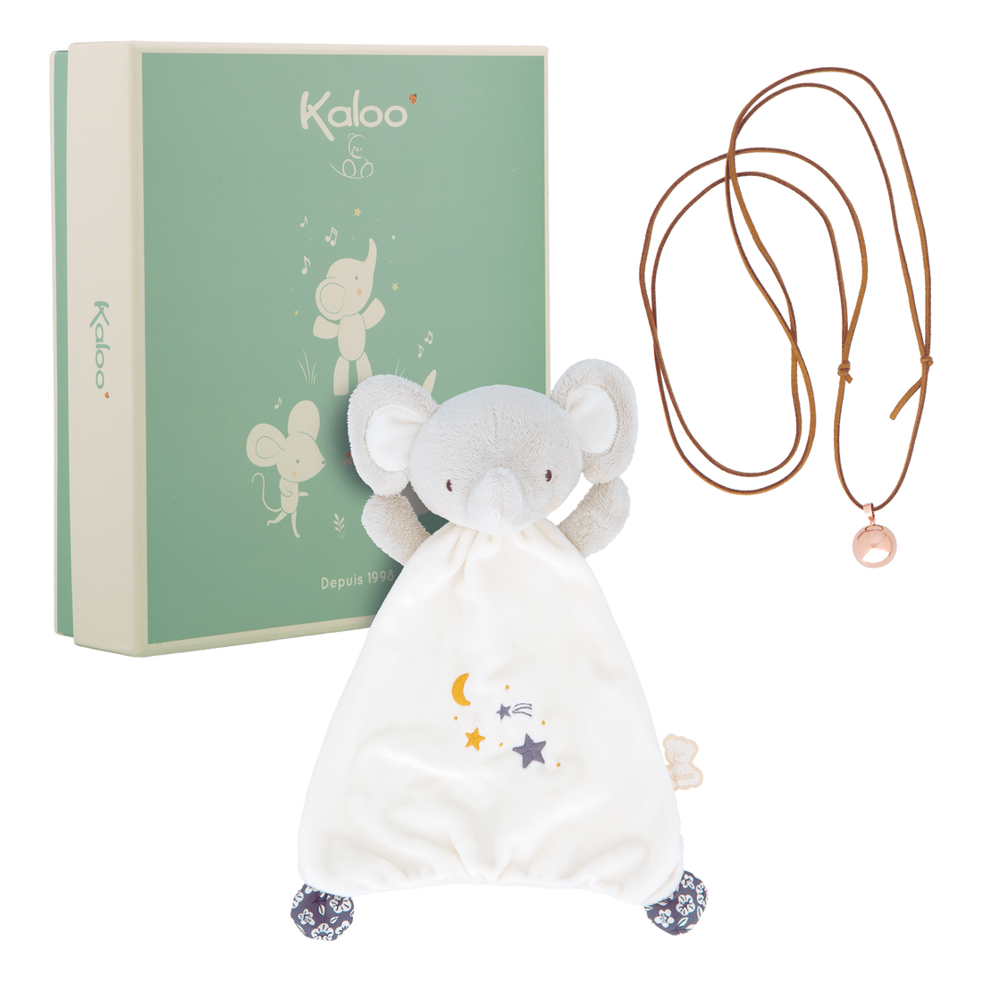 ENS. CADEAU DOUDOU BOLA - ÉLÉPHANT KALOO