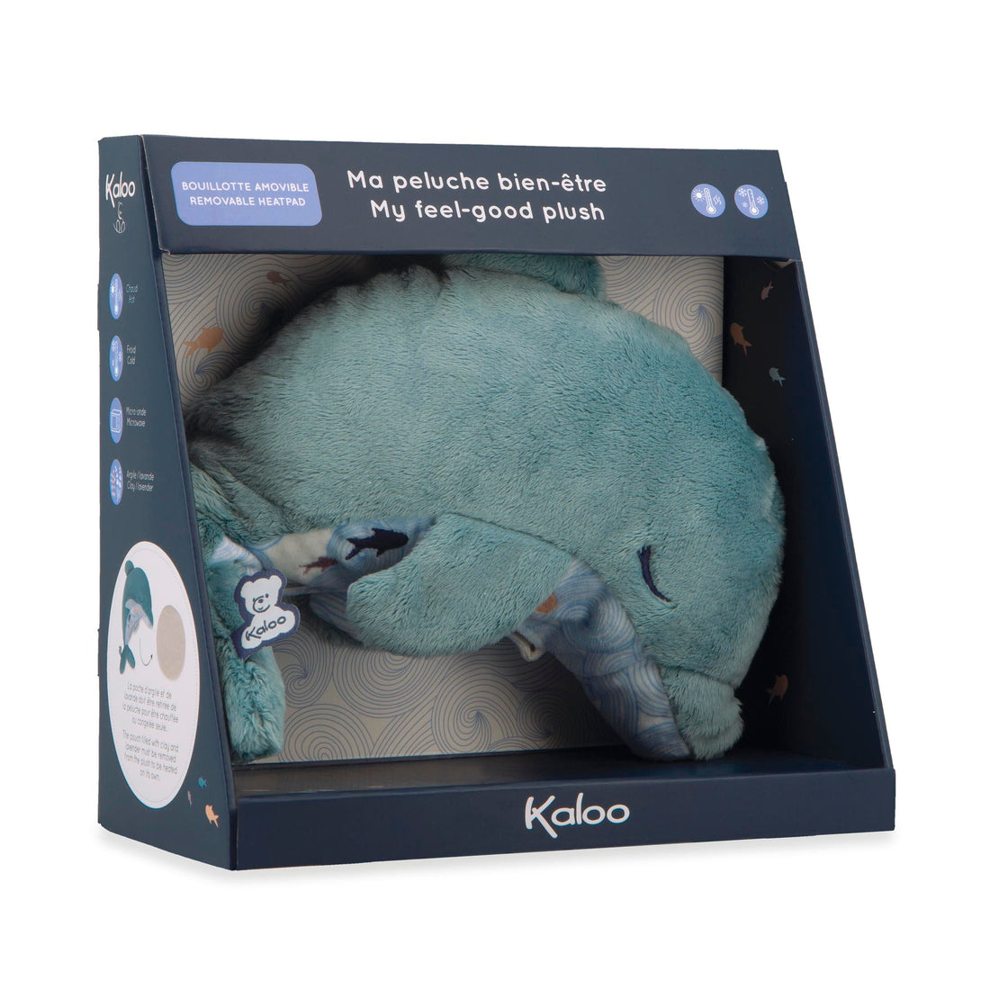 PELUCHE BIEN-ÊTRE - DAUPHIN - 24cm KALOO