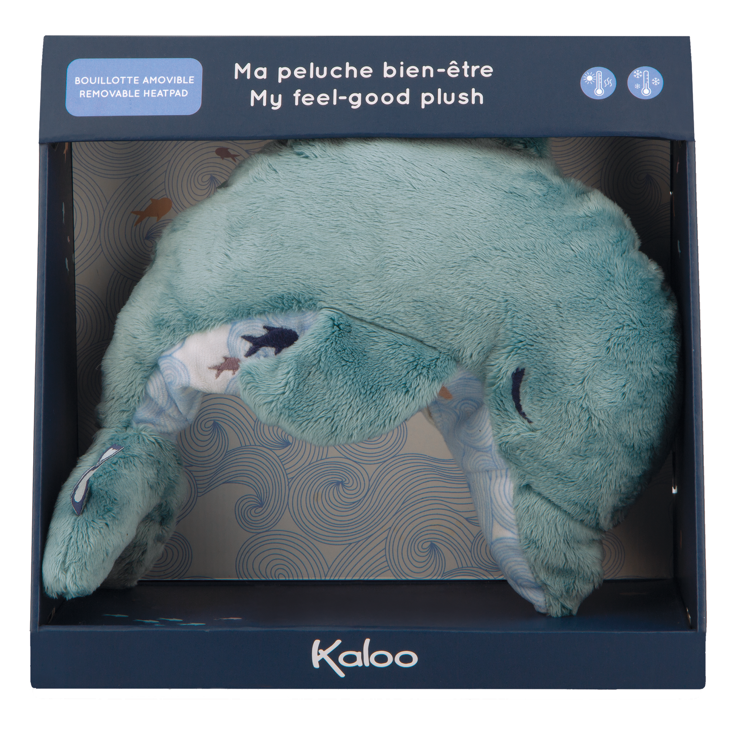 PELUCHE BIEN-ÊTRE - DAUPHIN - 24cm KALOO