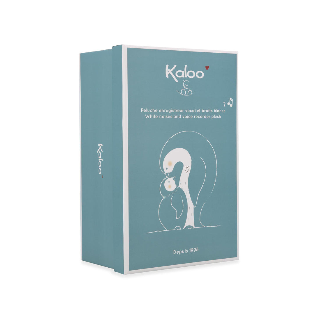 PELUCHE BRUITS BLANCS & ENREGISTREUR VOCAL - BLEU KALOO