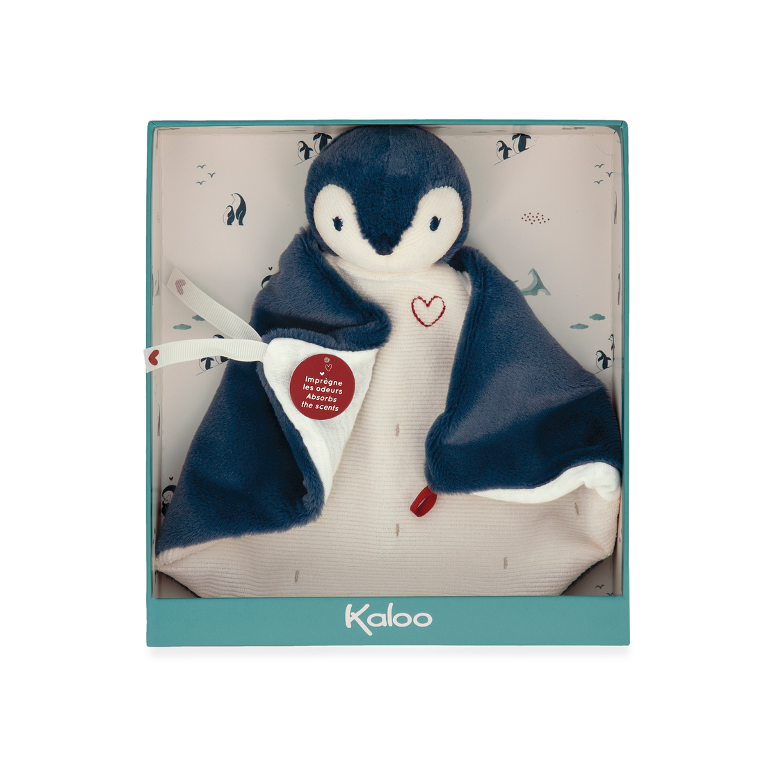 DOUDOU PINGOUIN - BLEU KALOO