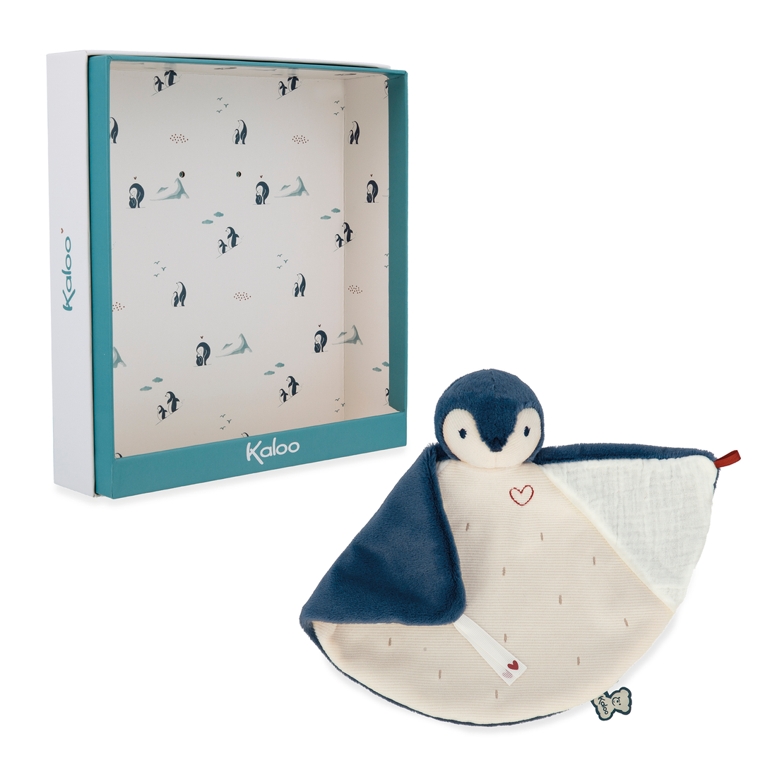 DOUDOU PINGOUIN - BLEU KALOO