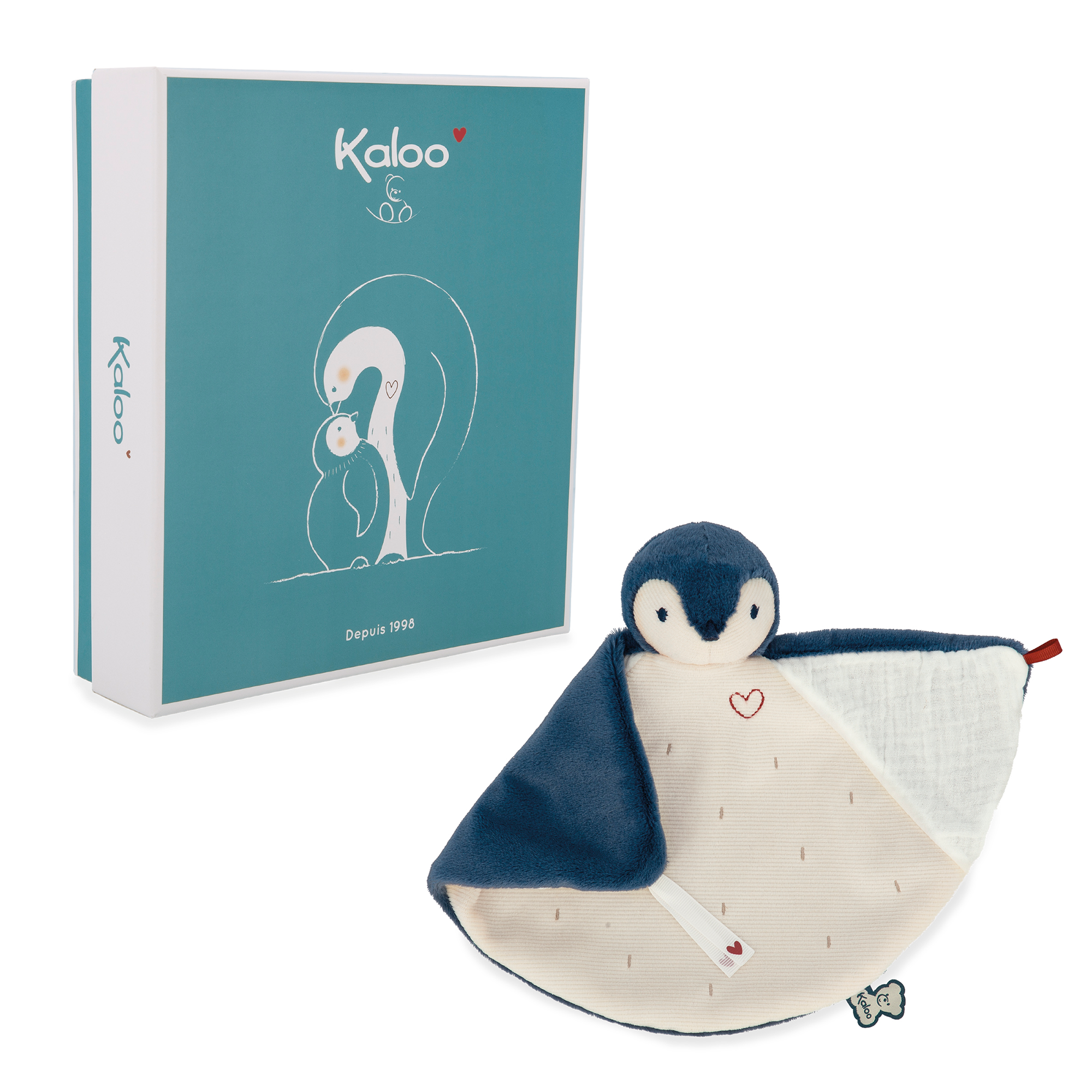 DOUDOU PINGOUIN - BLEU KALOO