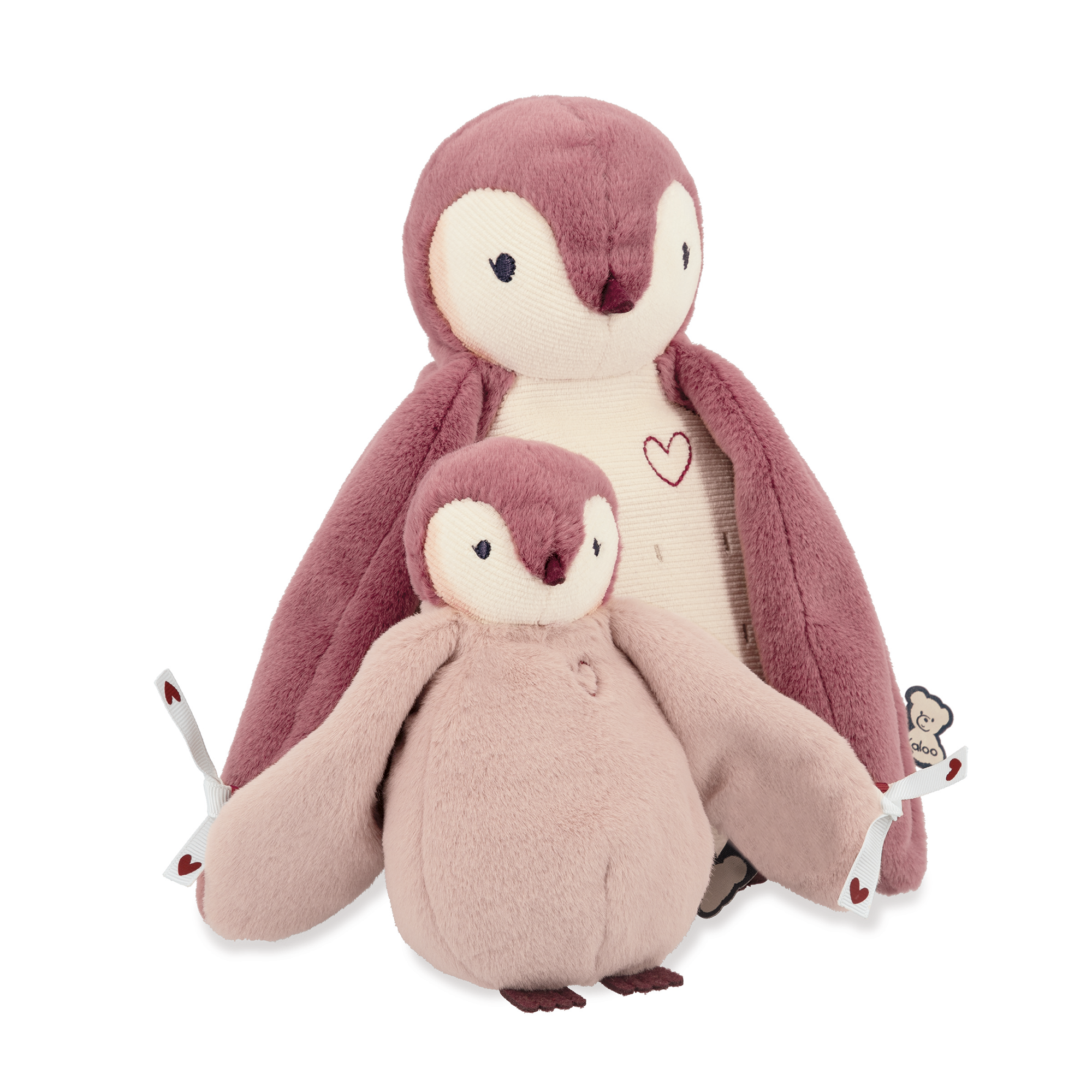 PELUCHES CÂLINES - PINGOUIN ROSE KALOO