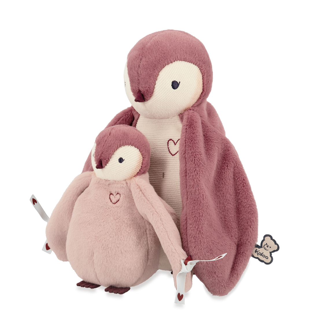 PELUCHES CÂLINES - PINGOUIN ROSE KALOO