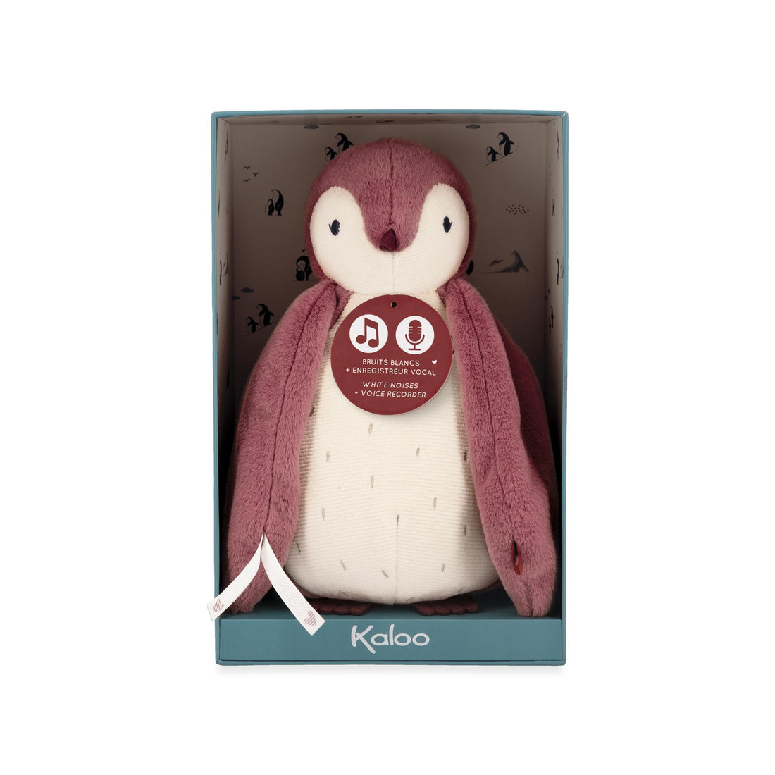 PELUCHE BRUITS BLANCS & ENREGISTREUR VOCAL - ROSE KALOO