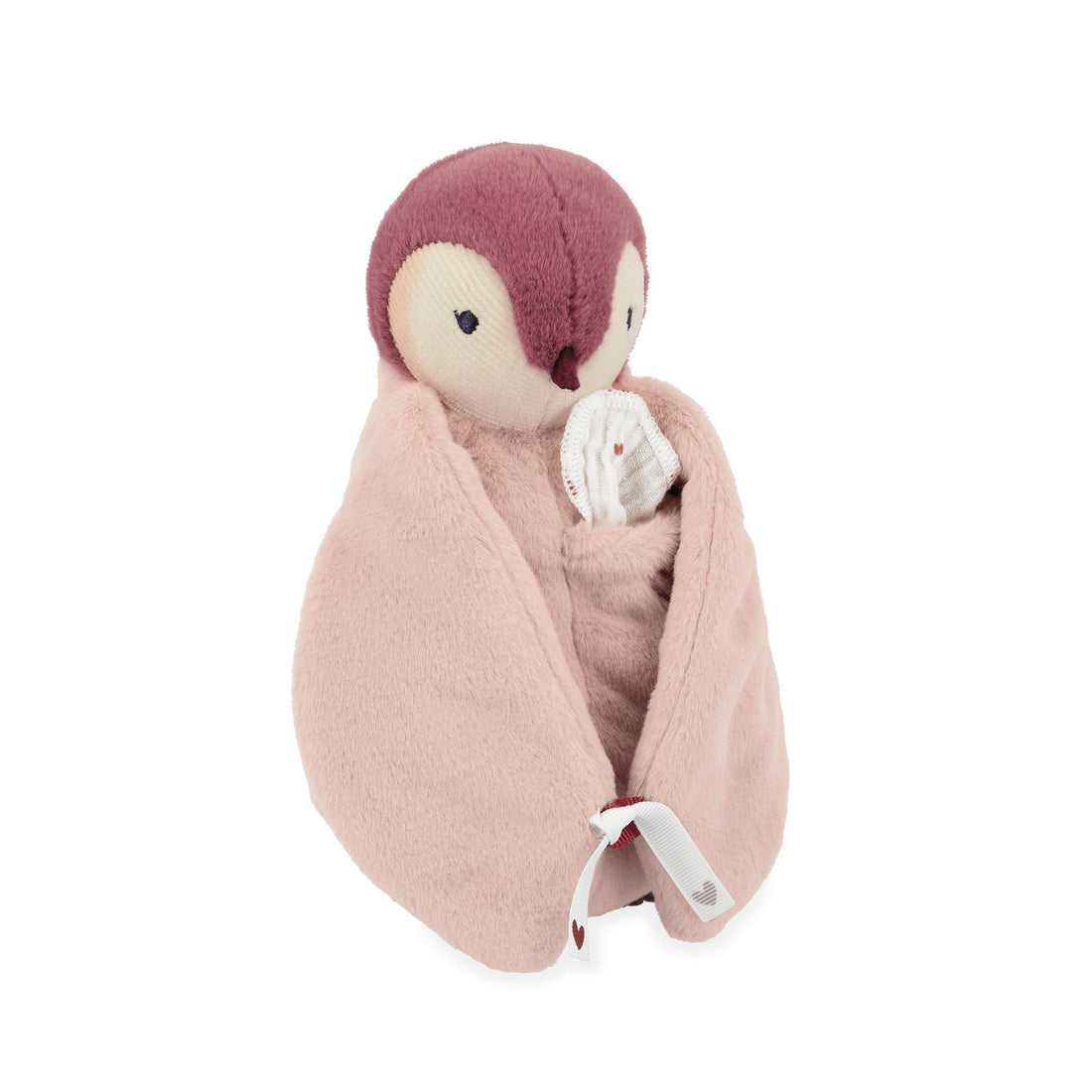 PELUCHE BISOU PINGOUIN - ROSE KALOO